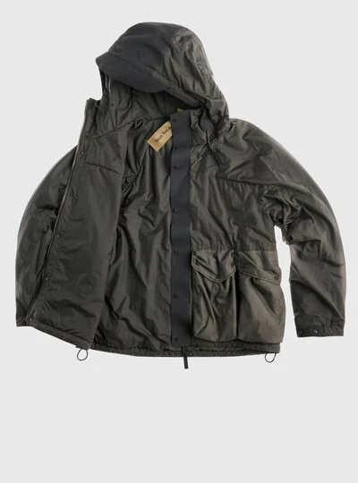 TEN C - SKYE TEN ANORAK LIGHTLY PADDED - Iron Grey - TEN C