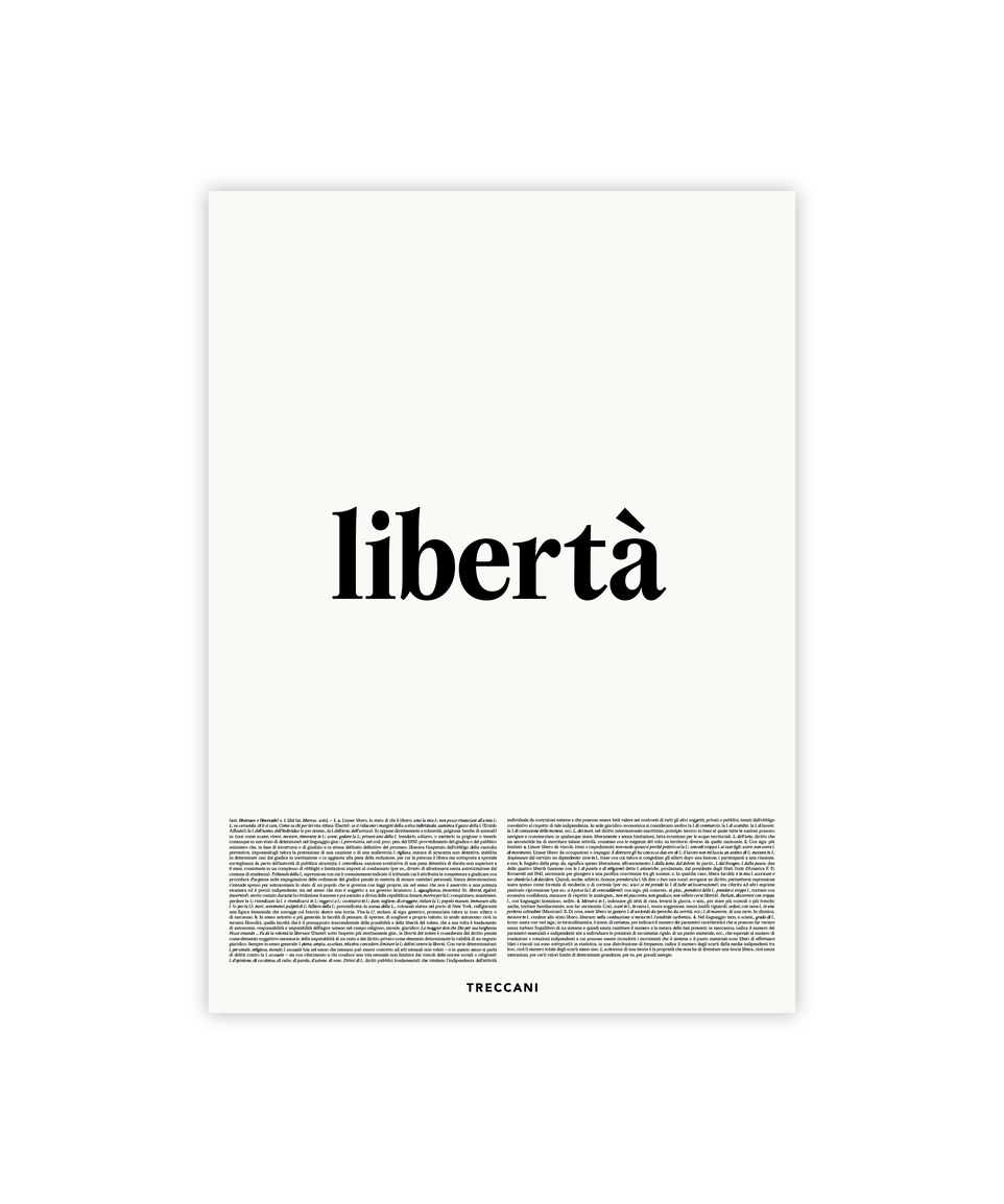 Libertà Poster