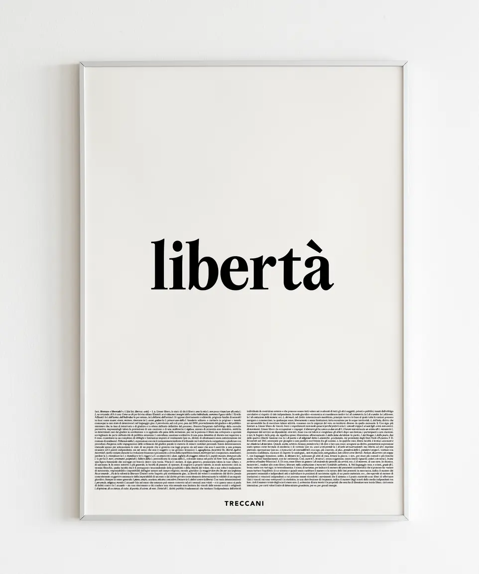 Libertà Poster