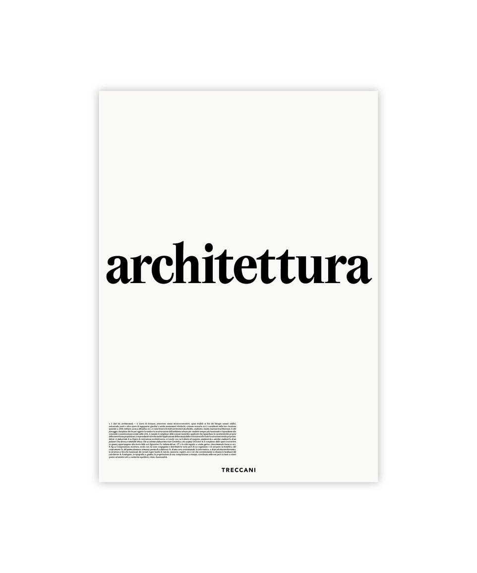 Poster Architettura