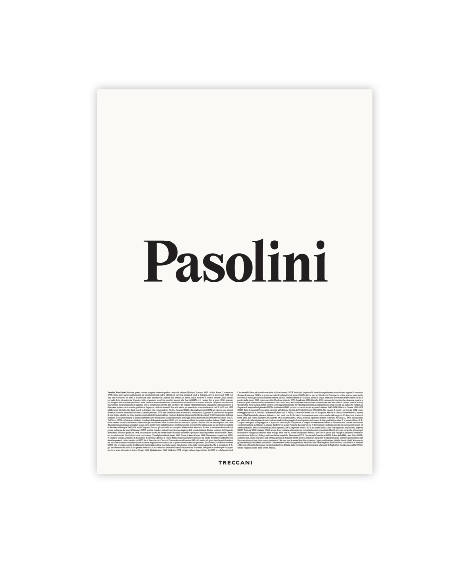 Poster Pasolini