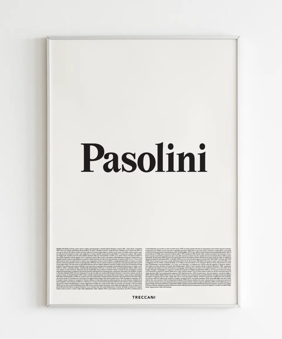 Poster Pasolini