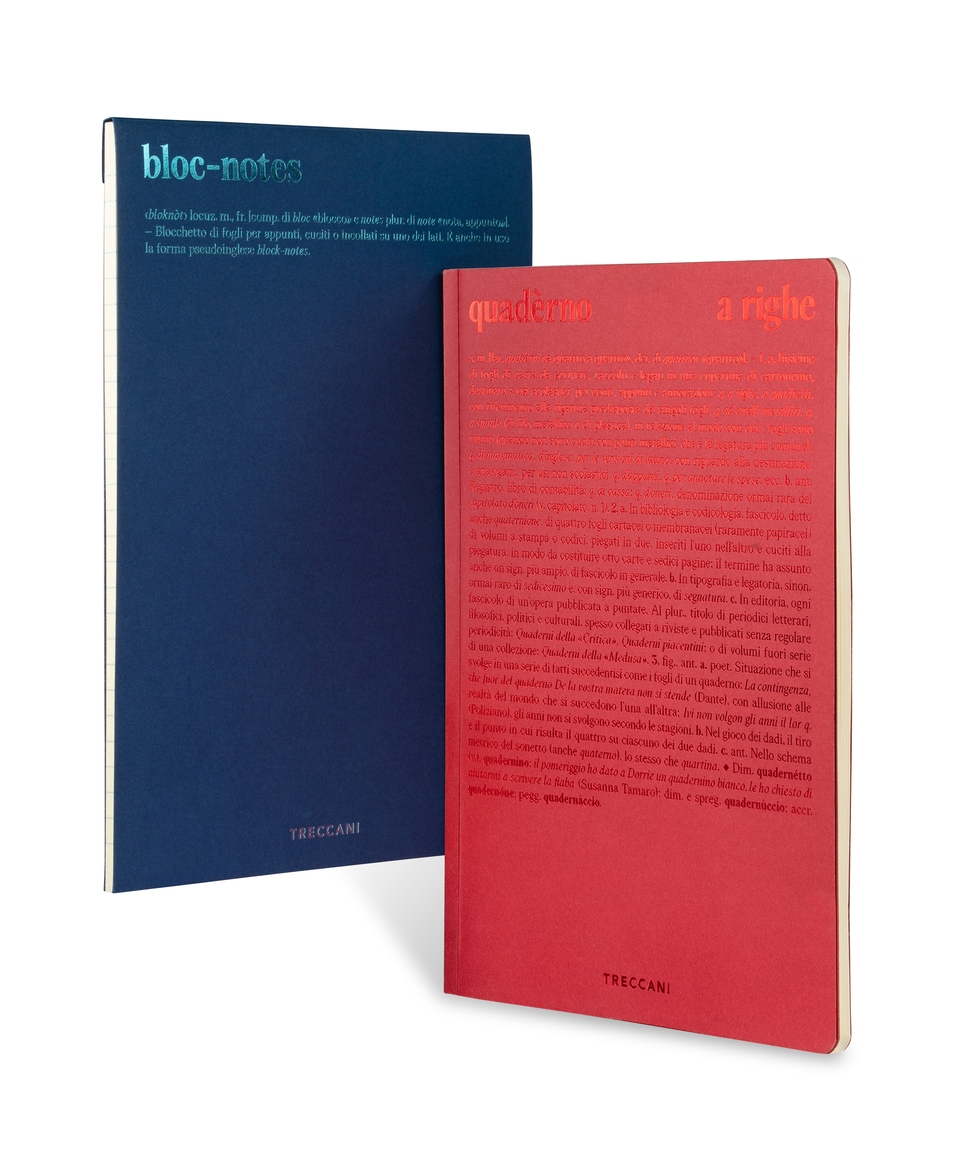 Red / Red Lined Notebook and Blue / Turquoise Notepad Set
