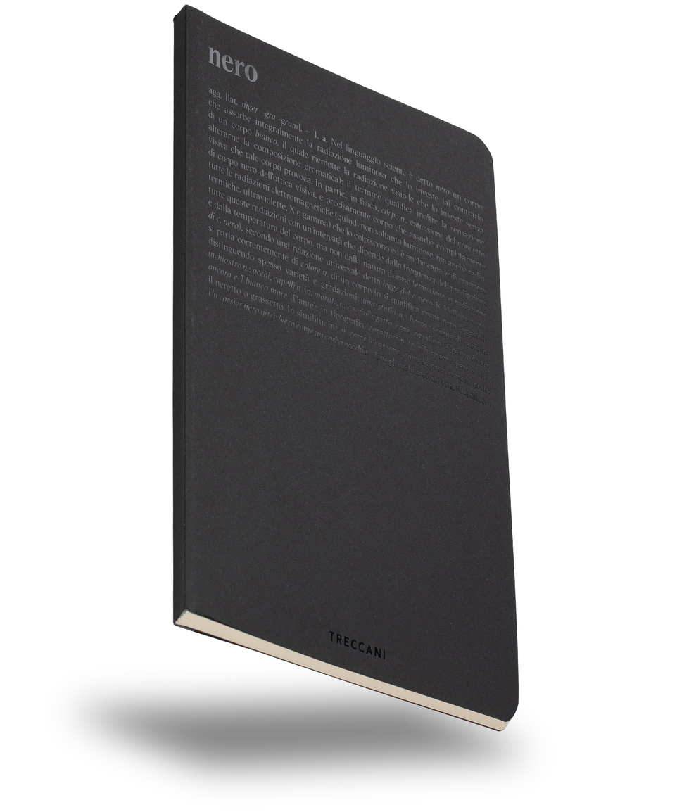 Linea Colori lined notebook - Black