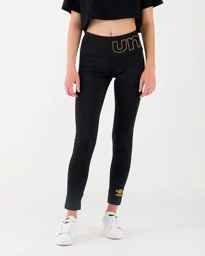 Leggings with lettering print
