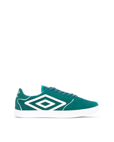 Reborn SD lace-up sueded sneakers - Green