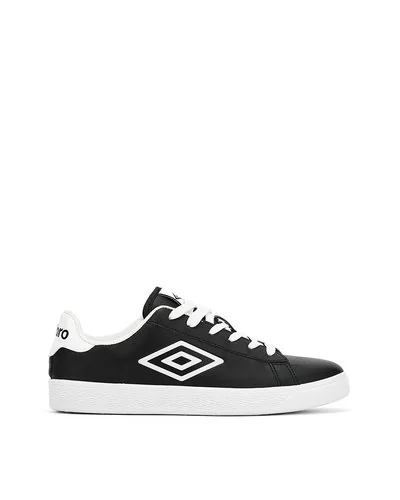 Bristol – Synthetic leather low sneakers - Black And White