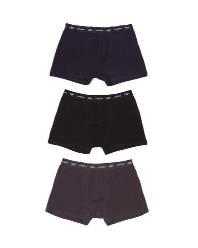 3 pack boxers stretch cotton with logo