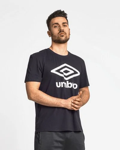 T-shirt con logo in cotone - Blu Navy