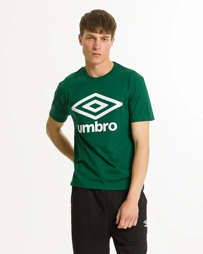 T-shirt con logo in cotone - Verde