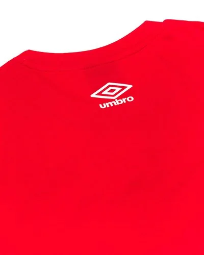Outlet Umbro - Cotton t-shirt with print - Red -  3