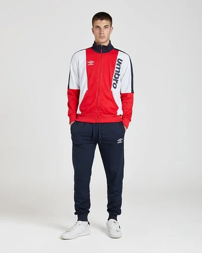 Tuta fullzip con stampa Umbro laterale