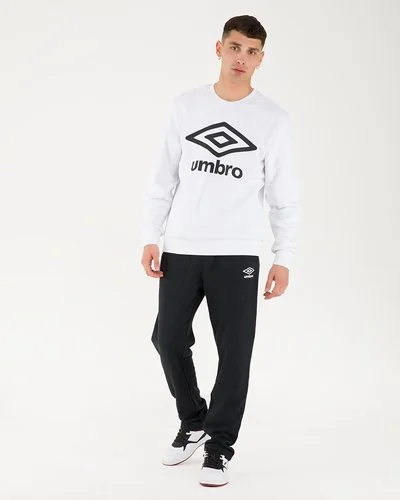 Apparel Umbro - Fleece crew neck sweatshirt - White -  3