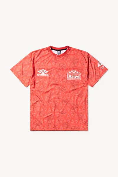 Aries Red Roses SS Football Jersey - Rosso