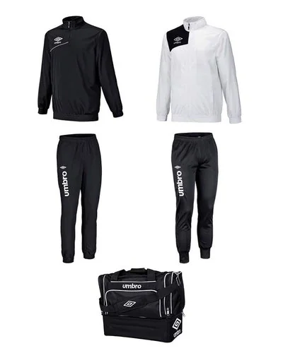 Soccer teams kit - Black And White