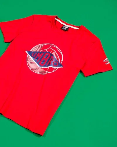 Apparel Umbro - Vintage inspired t-shirt - Red -  2