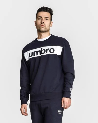 Crewneck with print - Navy Blue