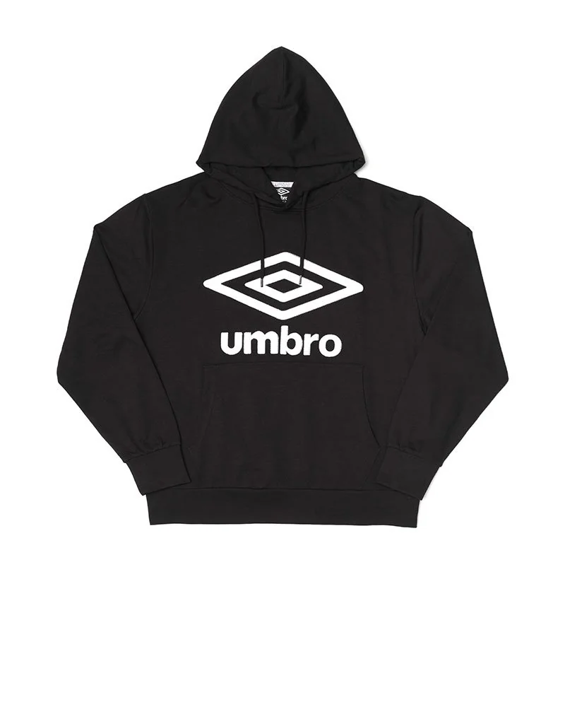 Black umbro hoodie hotsell