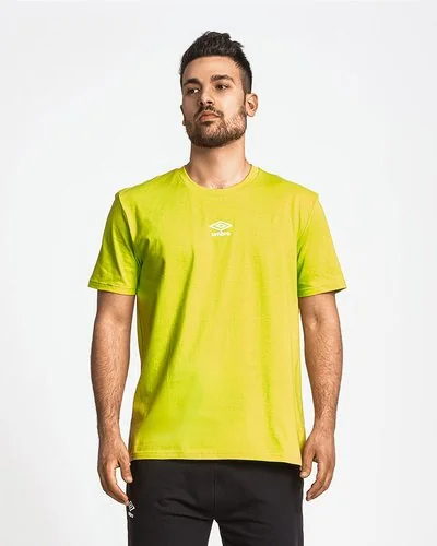 T-shirt a maniche corte in cotone - Verde