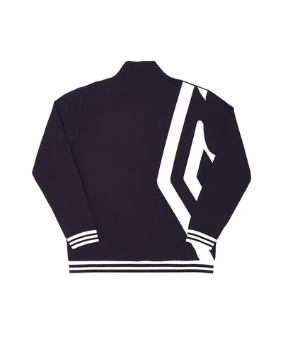 Outlet Umbro - Zipped sweatshirt with logo print - Navy Blue -  3
