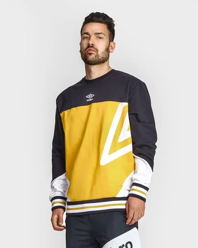Crew neck sweatshirt with print