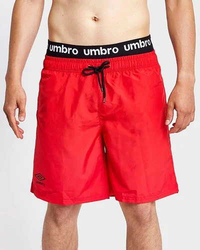 UMBRO■BeachClub Graphic Short Sleeve■送料込 Beach Short With Logo Print Elastic Band - Umbro Italia