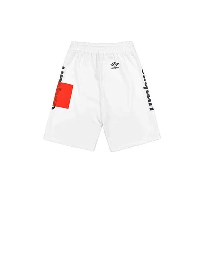 Outlet Umbro - Geometric print short - White -  3