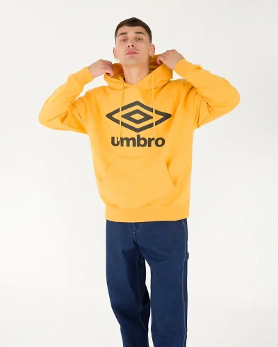Big logo hoodie - Yellow