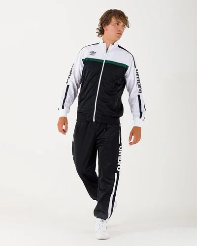 Colorblock jumpsuit with contrasting bands - Black