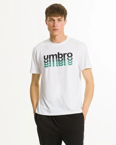 T-shirt in cotone con logo catarifrangente