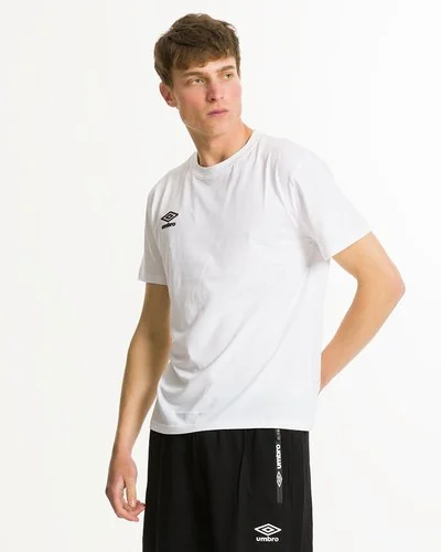 T-shirt con logo e stampa posteriore - Bianco