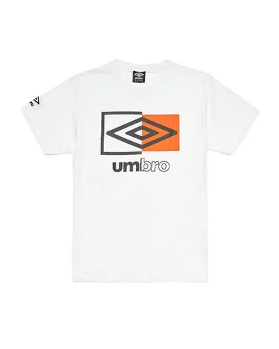 Uomo Umbro - T-SHIRT & SHORT - Bianco / Nero -  2