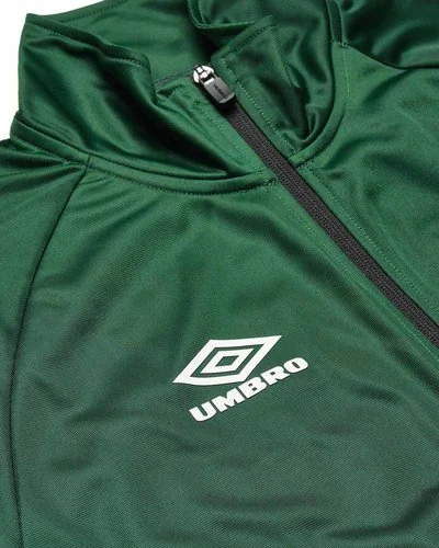 Outlet Umbro - Tuta Colorblock Con Bande A Contrasto - Verde -  4