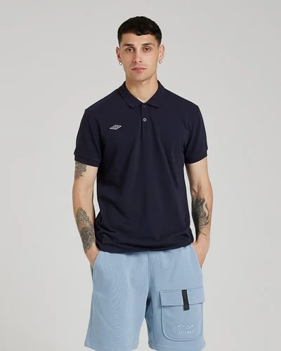 UMBRO Timeless Polo - Blu Navy
