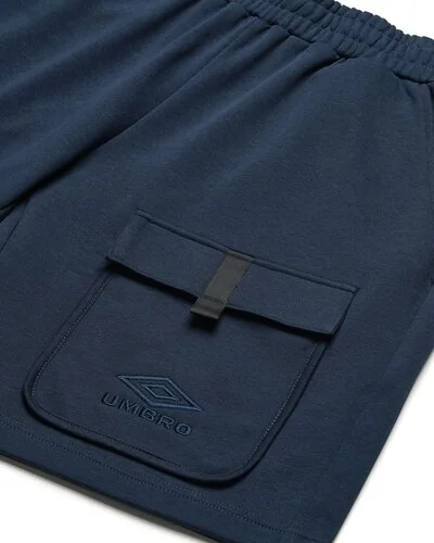 Embroidered Logo Shorts - Umbro Italia