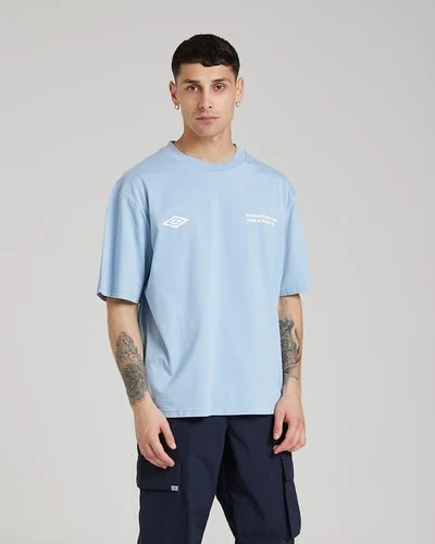 T-Shirt Oversized, casual e contemporanea - Ash Blue