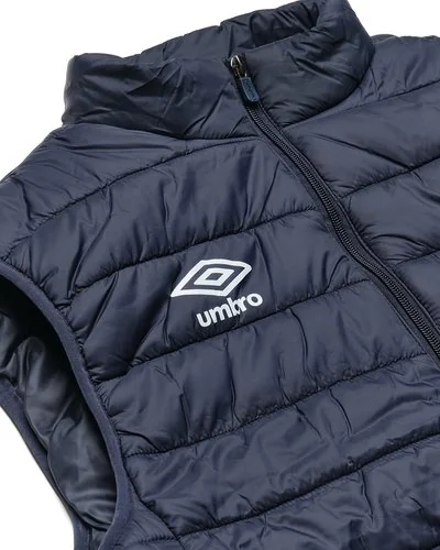 Jackets Umbro - SLEEVELESS PADDED JACKET - Navy Blue -  2