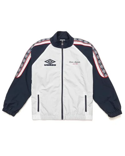 Giacche Umbro - Track jacket vintage big logo - Bianco / Blu -  3