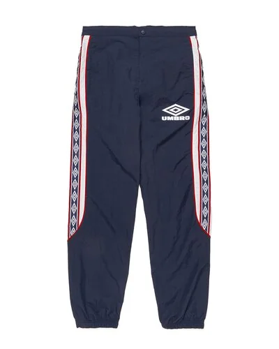 Menswear Umbro - Sporty Track Pant with branded accents - Blue -  4