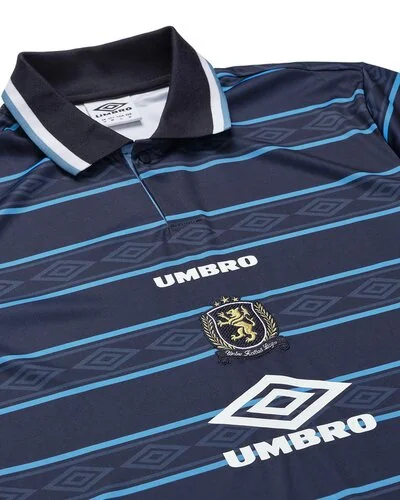 false Umbro - Classic Football Jersey - Navy Blue -  4