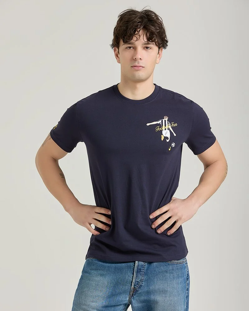 Tシャツ・カットソー UMBRO HBL CELEB Ombre Short Sleeve T-Shirt Deep Navy UP121CR Umbro T Shirts