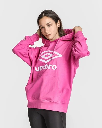 Felpa In Cotone Da Donna Con Cappuccio Umbro Italia