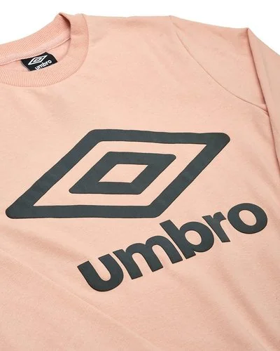Womenswear Umbro - Woman big logo crew neck - Pink -  2