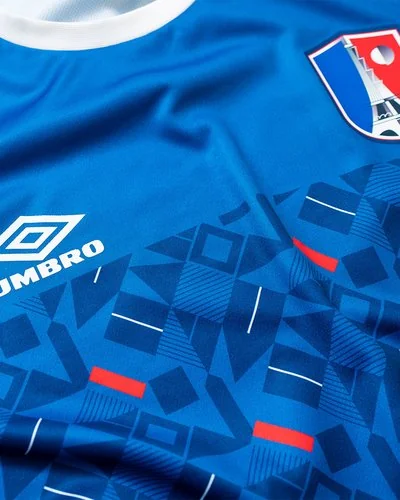 Apparel Umbro - Chest Panel Jersey - France - Blue -  3