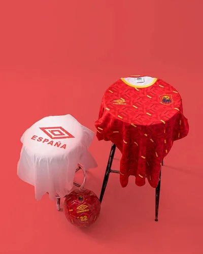 Tops Umbro - All Over Print Jersey - Espana - Red -  5
