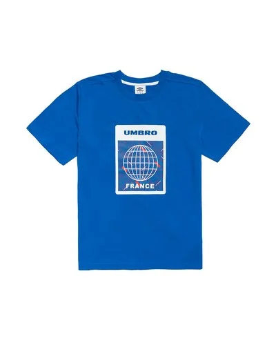 Card Graphic Tee - France - Blue