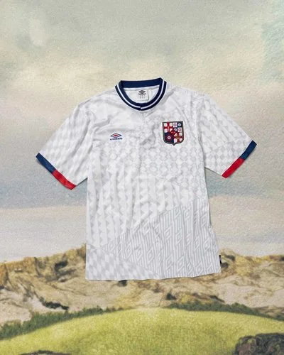 Jersey iconica Inghilterra United by Umbro - Bianco