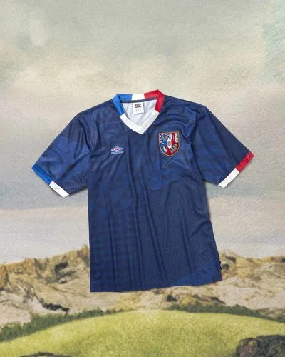 Jersey iconica Francia United by Umbro - Bu Scuro