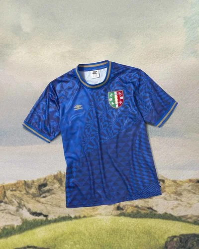 ITALY ICONIC GRAPHIC JERSEY - Blue