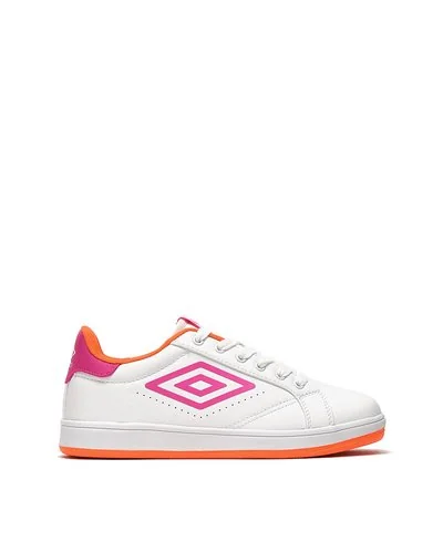 Woman lace-up sneakers - White